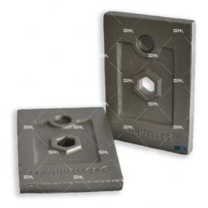 Jabón Tacón Separador Kenworth Aluminio K221-4758  (par)